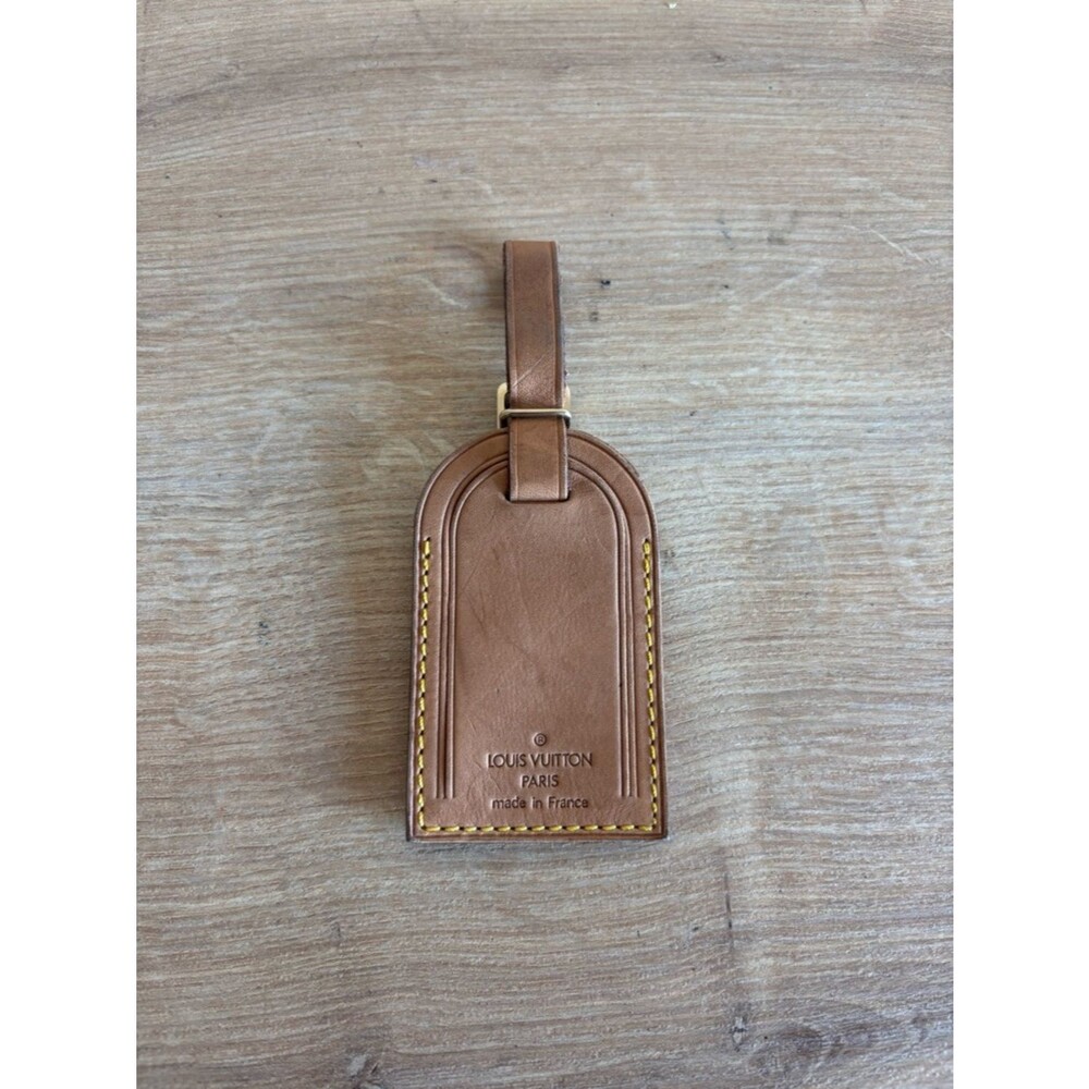Authentic Louis Vuitton id tag